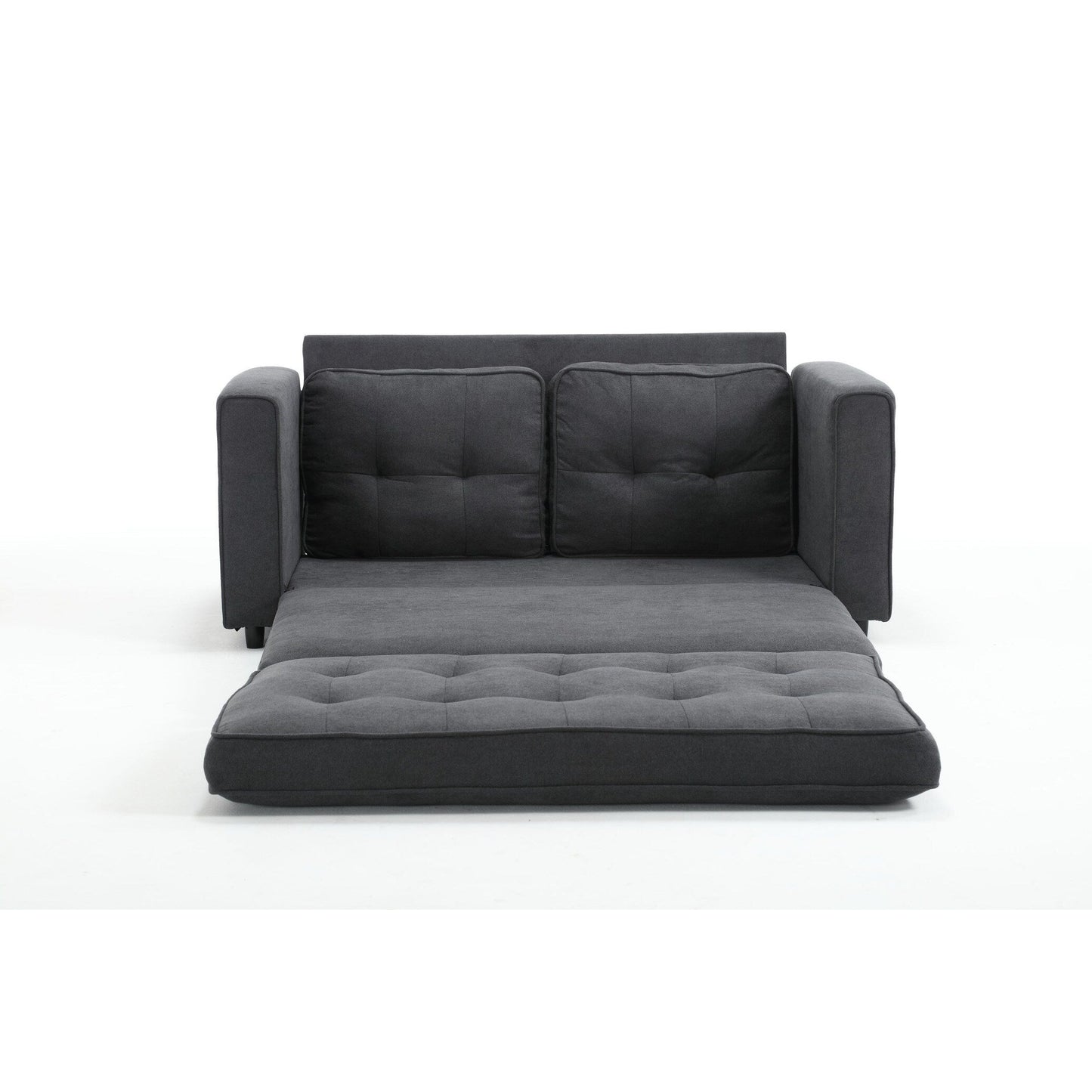 3 Fold Convertible Futon Couch Sleeper Sofa Bed