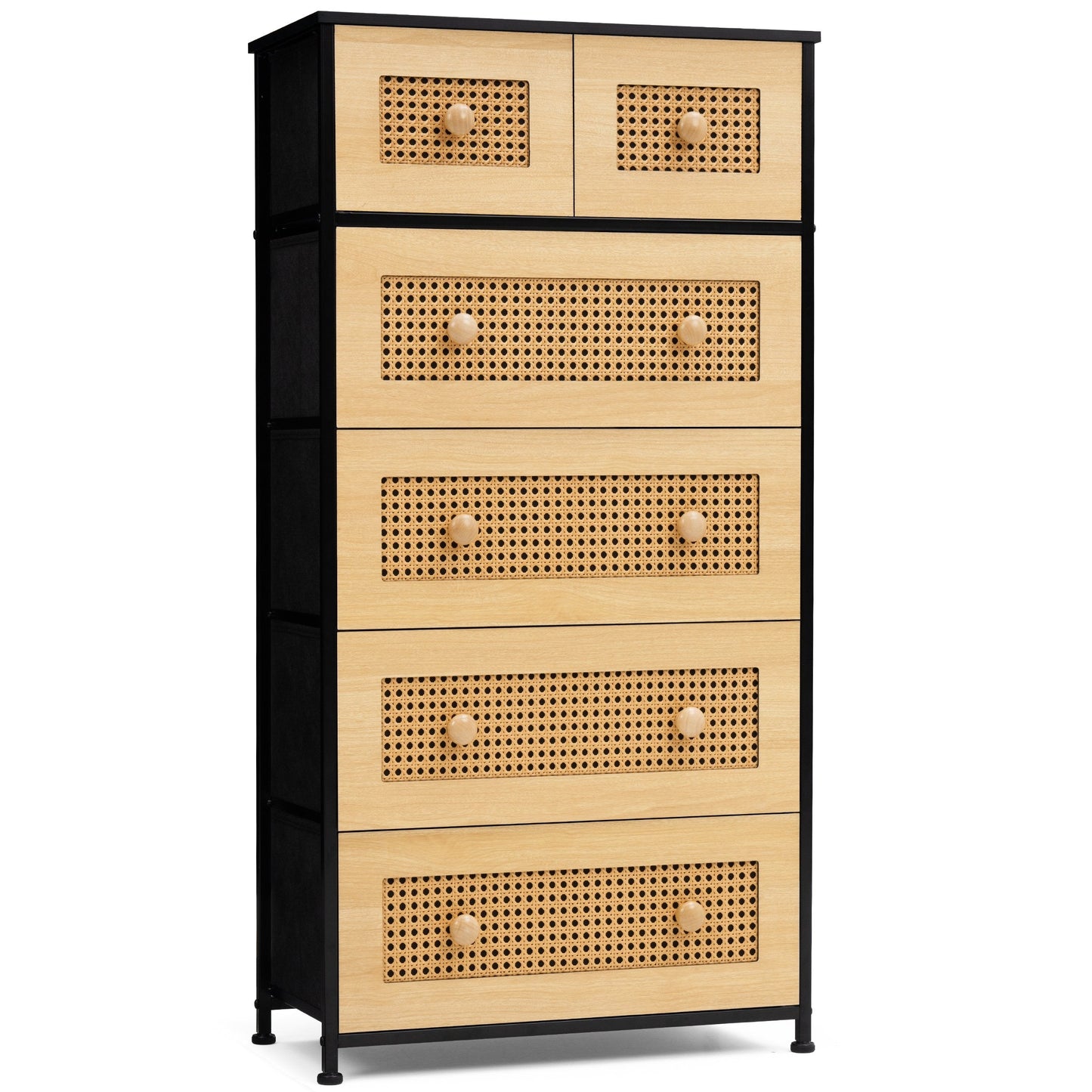 6-drawer Chest Vertical Dresser Storage Tower by Crestlive Products