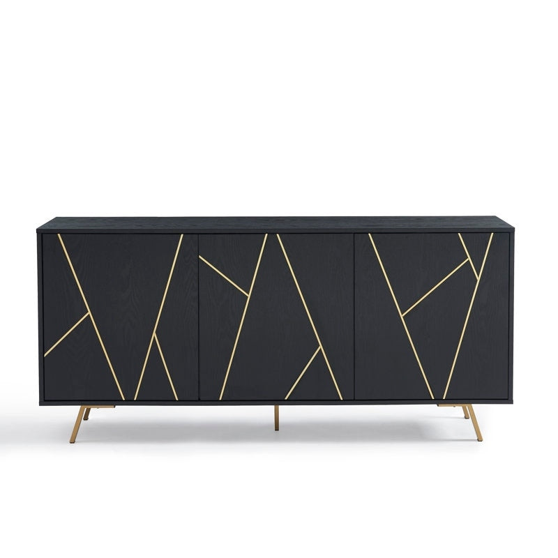 63'' W Wood Buffets and Sideboards Storage Cabinet