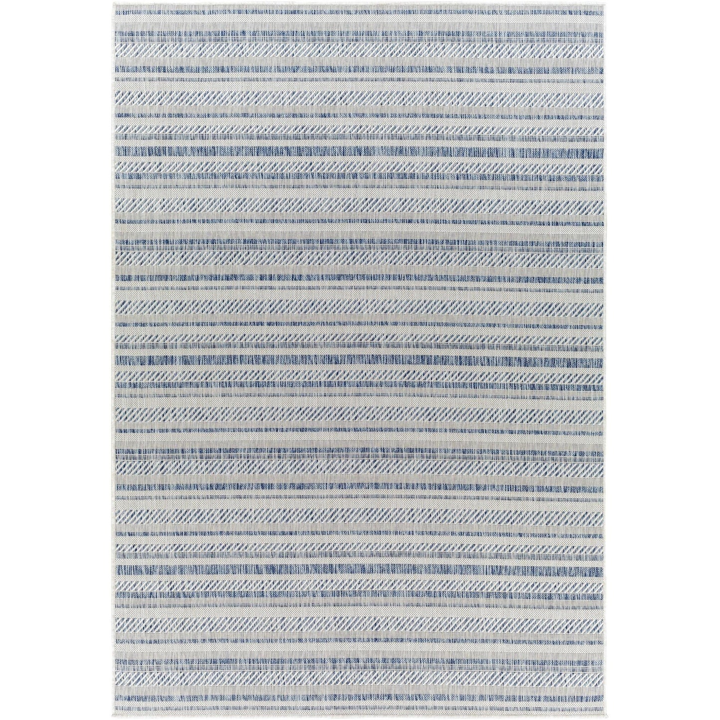 Livabliss Eagean Bohemian Stripe Outdoor Area Rug