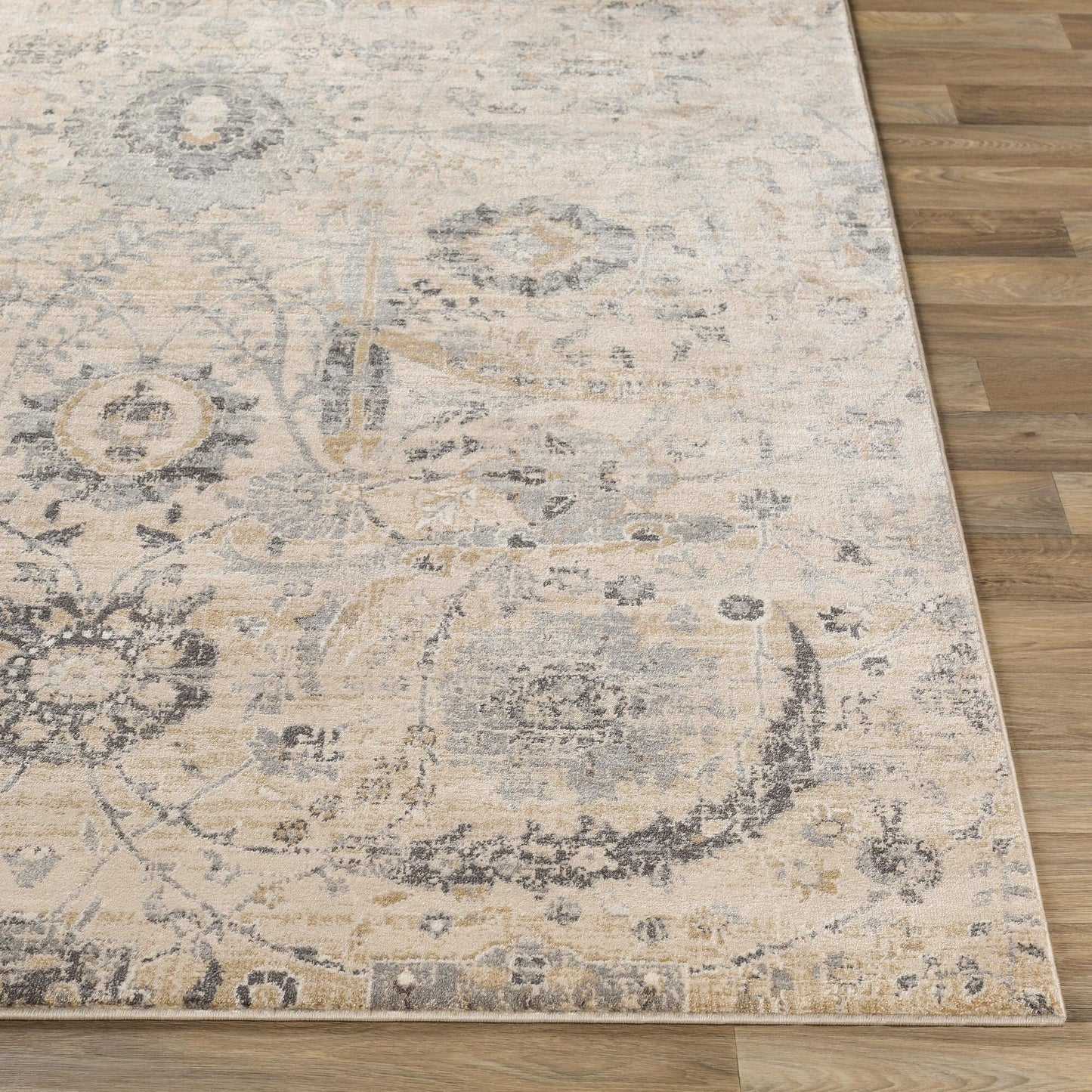 Livabliss Indigo Updated Traditional Medallion Area Rug