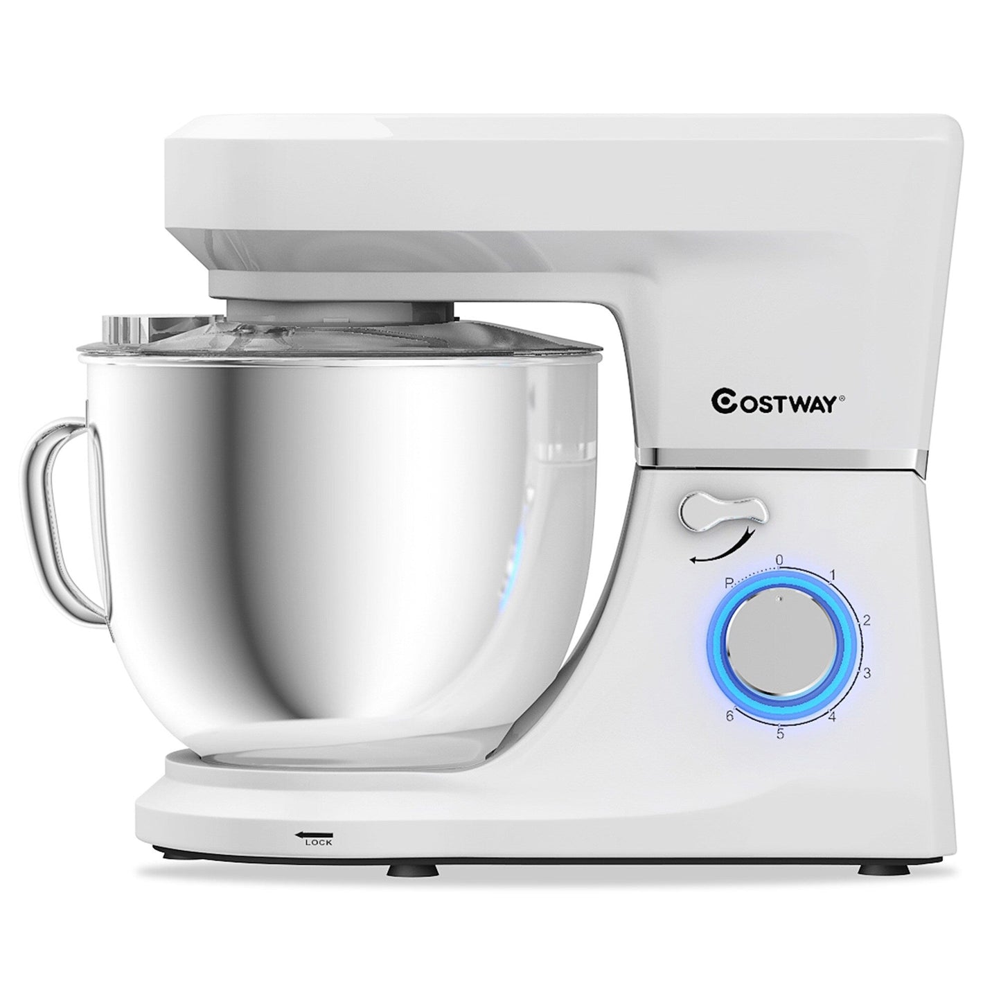 Stand Mixer 7.5 Qt 6 Speed Tilt-Head Electric Mixer with Beater