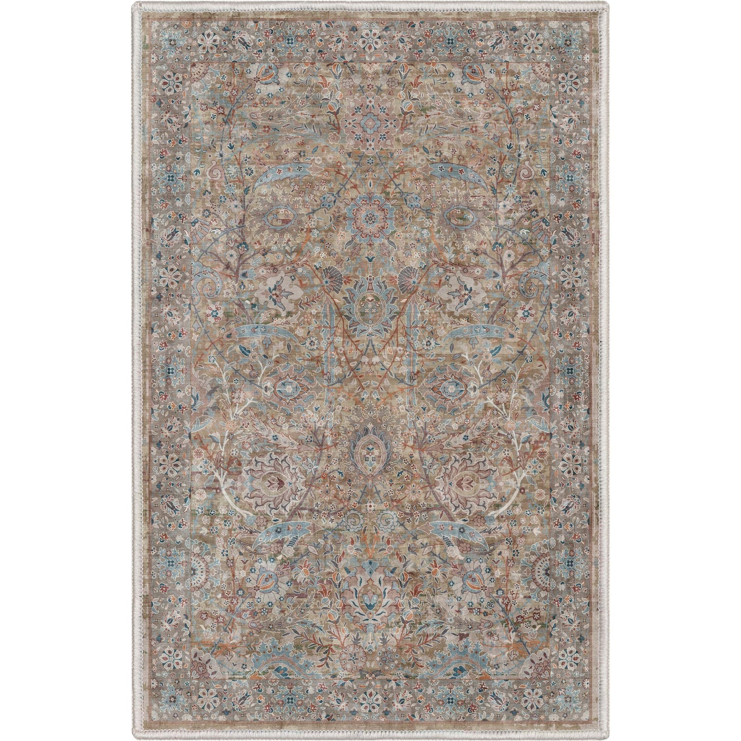 Well Woven Asha Vintage Emilia Flat-Weave Area Rug