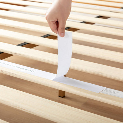 12 Classic Solid Wood Platform Bed Frame