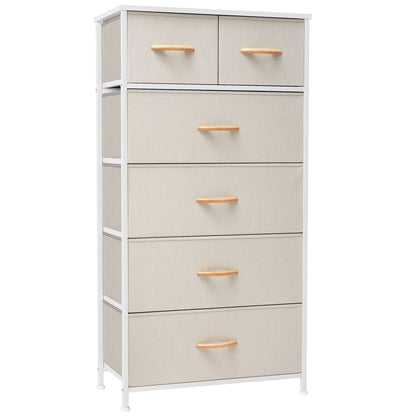 6-drawer Chest Vertical Dresser Storage Tower by Crestlive Products