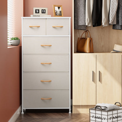 6-drawer Chest Vertical Dresser Storage Tower by Crestlive Products