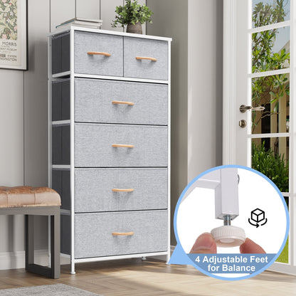 6-drawer Chest Vertical Dresser Storage Tower by Crestlive Products