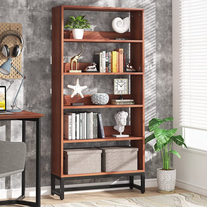 70.8 Inches Tall Bookcase and Bookshelf, 5-Tier Large Bookcases - 11.81D x 31.5W x 70.87H