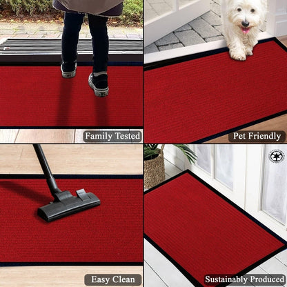 A1HC New Durable and Versatile Polypropylene Rubber Door Mat All Weather Inside Outside Door Mat