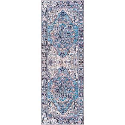 Livabliss Adenia Vintage Medallion Printed Area Rug