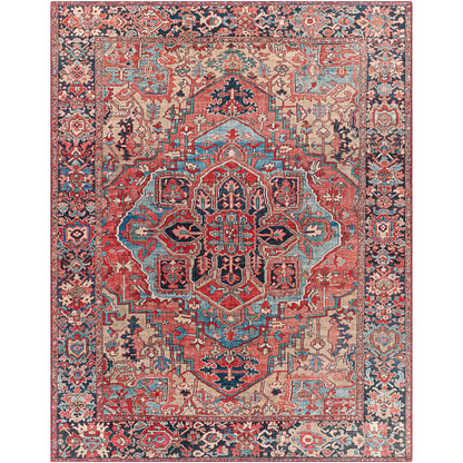 Livabliss Adenia Vintage Medallion Printed Area Rug
