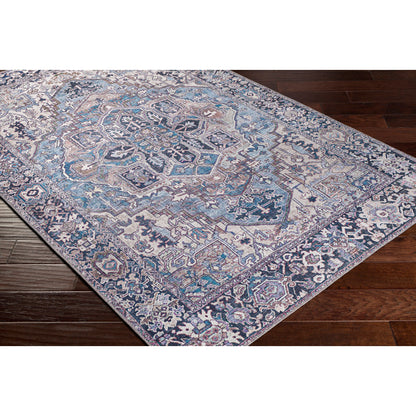 Livabliss Adenia Vintage Medallion Printed Area Rug