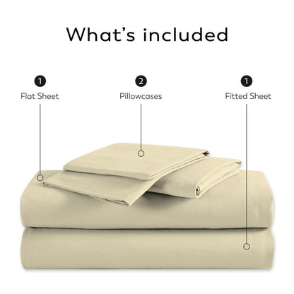 Aireolux 1000 Thread Count Ultra-Soft & Silky Luxury Egyptian Cotton Sheet Set