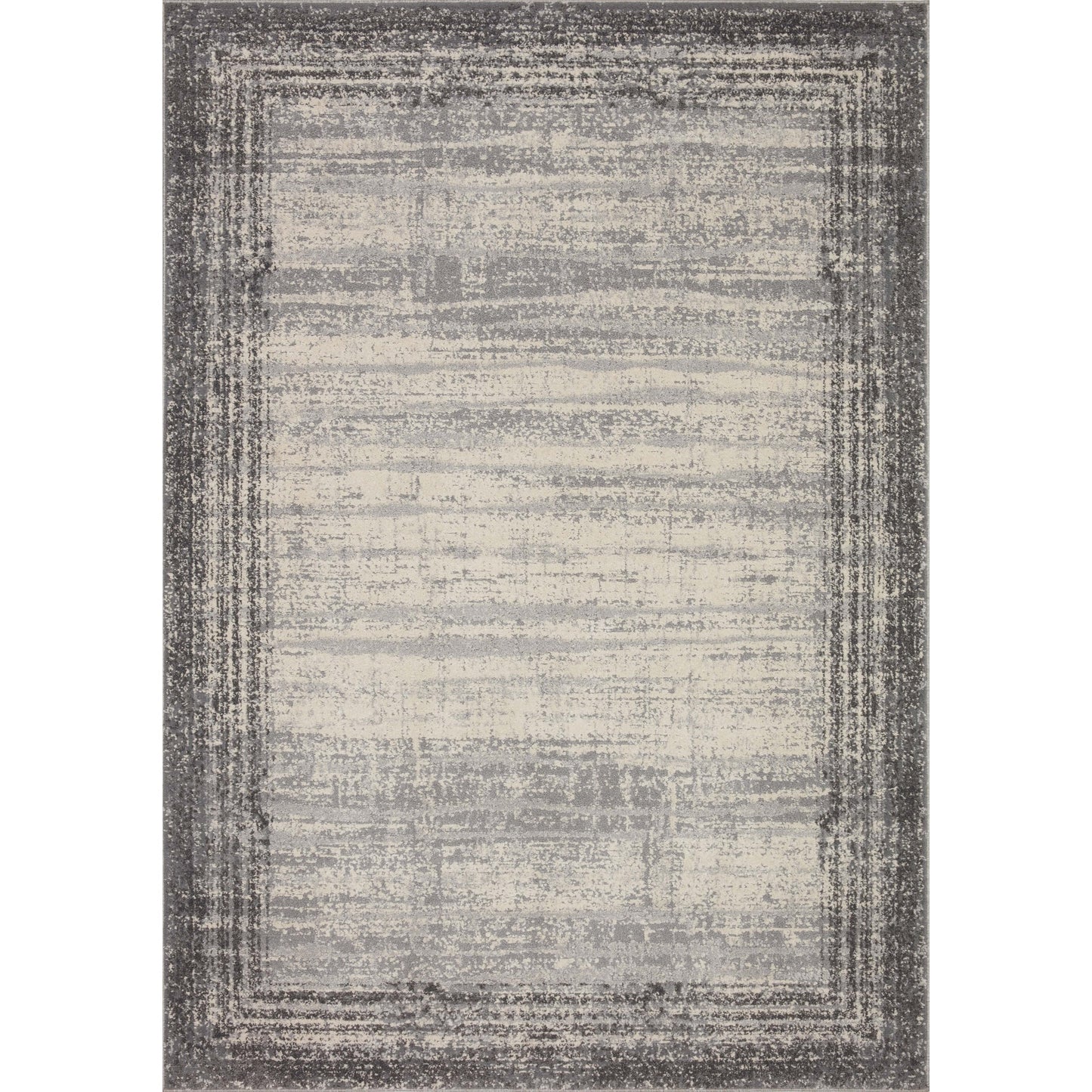 Alexander Home Grant Modern Abstract Border Area Rug