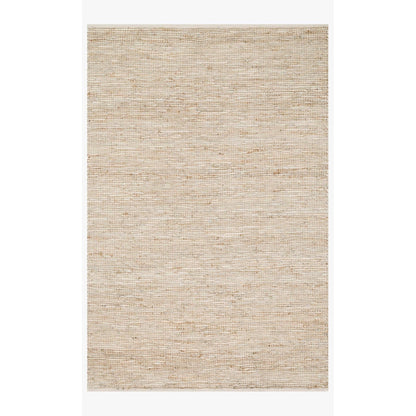 Alexander Home Farmhouse Jute and Leather Handwoven Area Rug