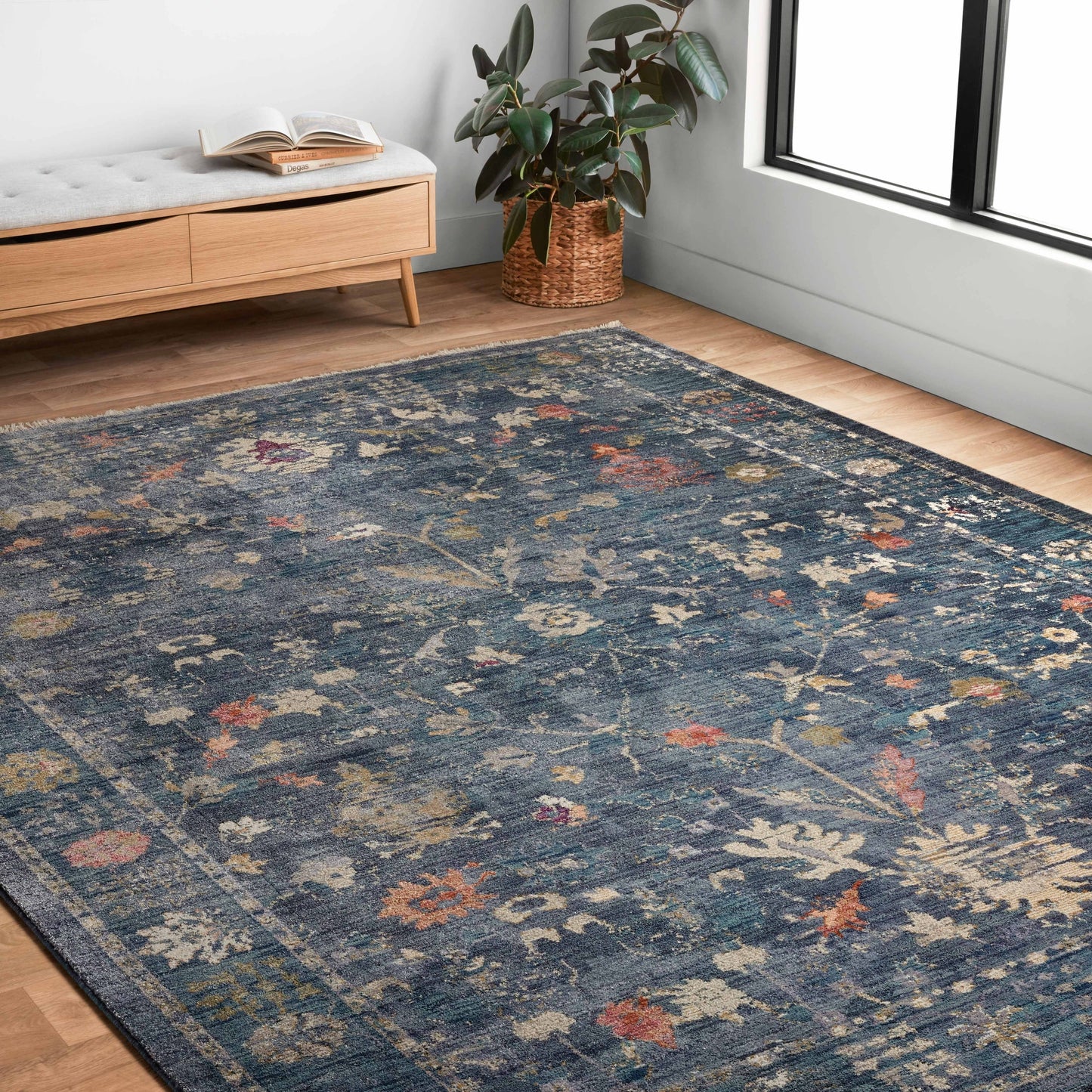 Alexander Home Jewel Boho Distressed Vintage Area Rug