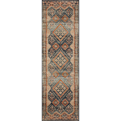 Alexander Home Luxe Ornate Antiqued Distressed Area Rug