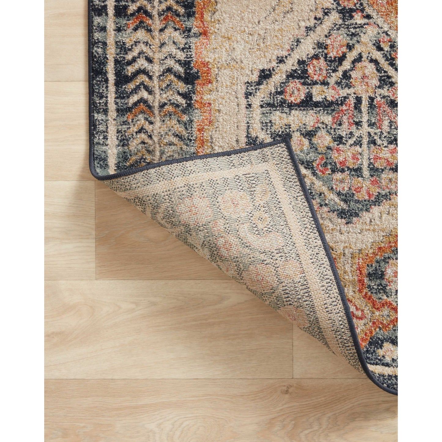 Alexander Home Luxe Ornate Antiqued Distressed Area Rug