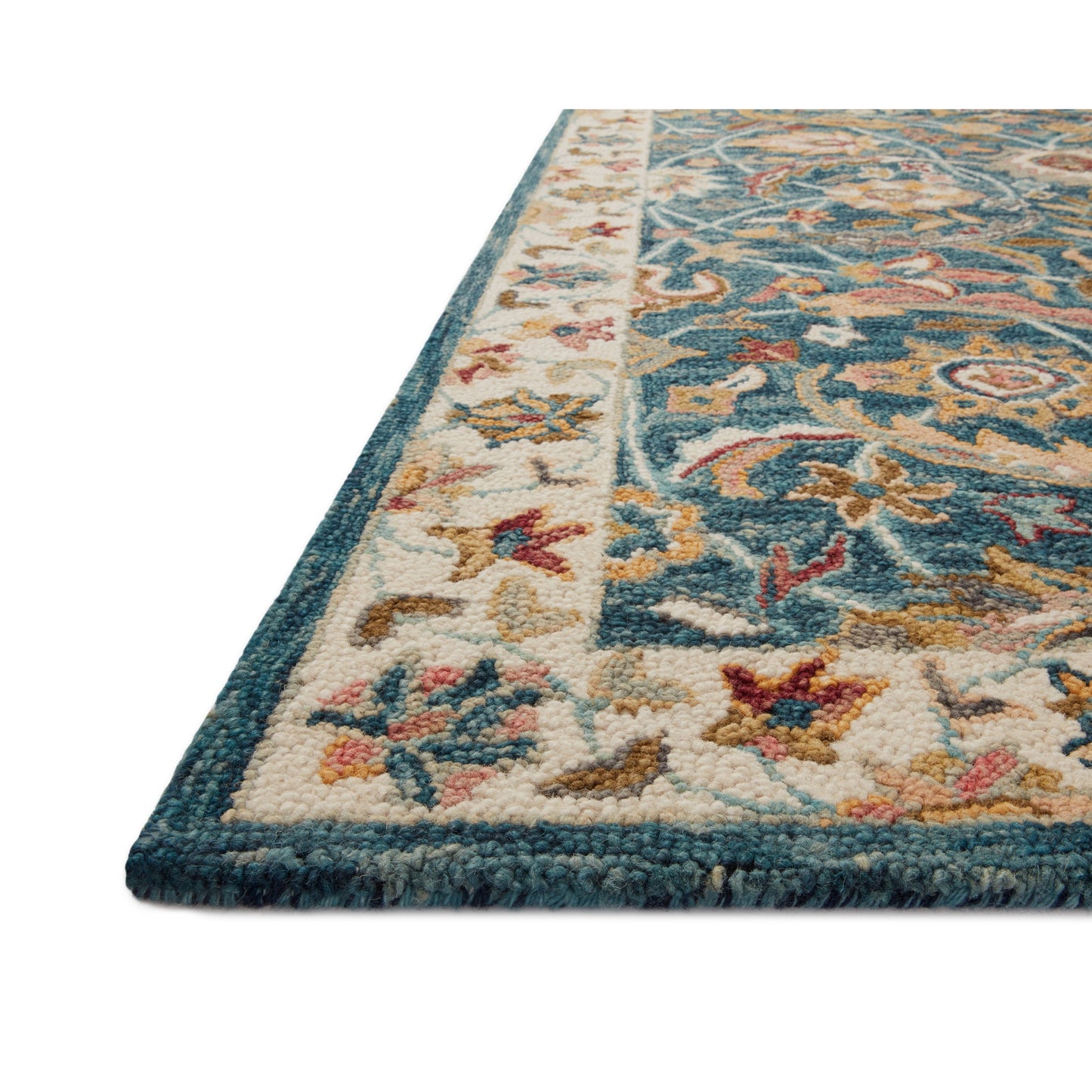 Alexander Home Madeline 100% Wool Hand-Hooked Heritage Area Rug