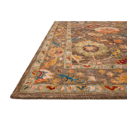 Alexander Home Megan Floral Hand-Hooked 100% Wool Area Rug