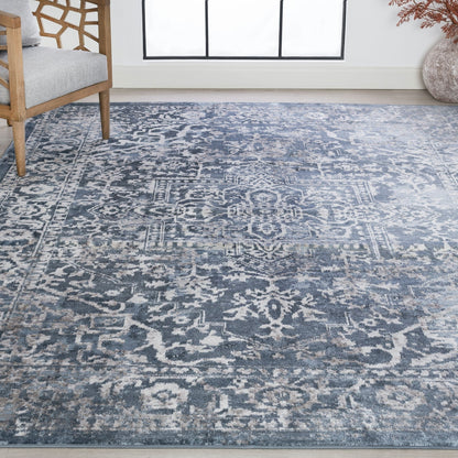 Linx French Country Medallion Indoor Area Rug
