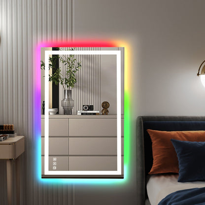 Anti-Fog RGB Backlit & LED Frontlit Bathroom Mirror
