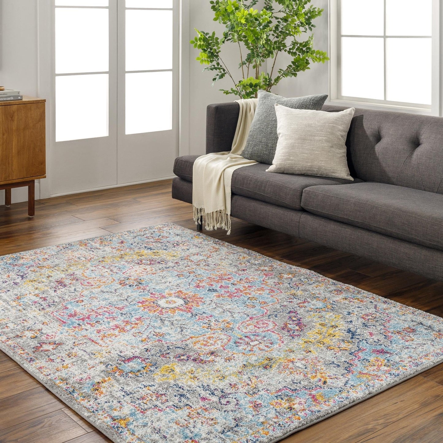 Livabliss Caressa Vintage Boho Area Rug