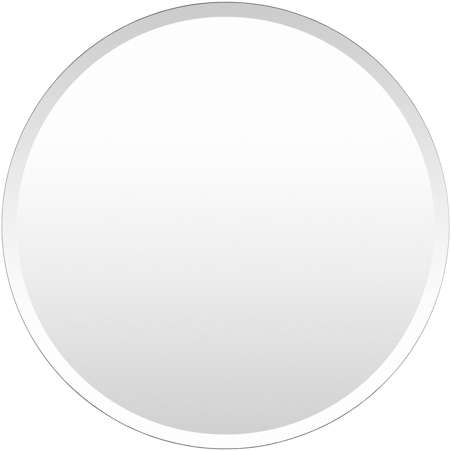 Artistic Weavers Mei Modern Beveled Round Mirror
