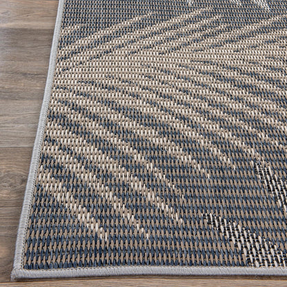 Bahama Palm Frond Indoor/Outdoor Area Rug