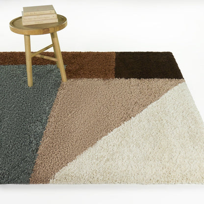 Balta Jordan Modern Color Block Shag Area Rug