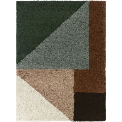 Balta Jordan Modern Color Block Shag Area Rug