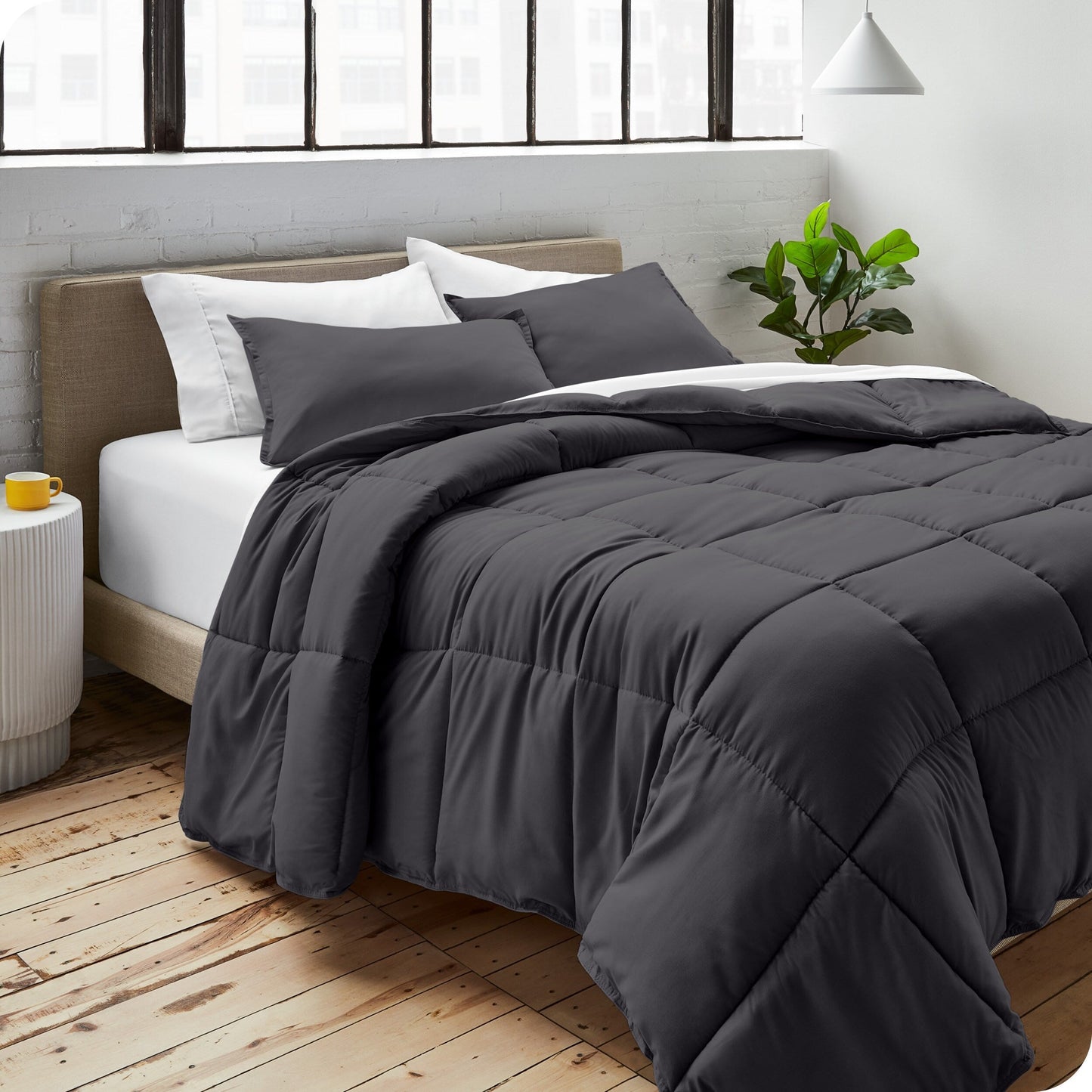 Bare Home Hypoallergenic Down Alternative Comforter Set