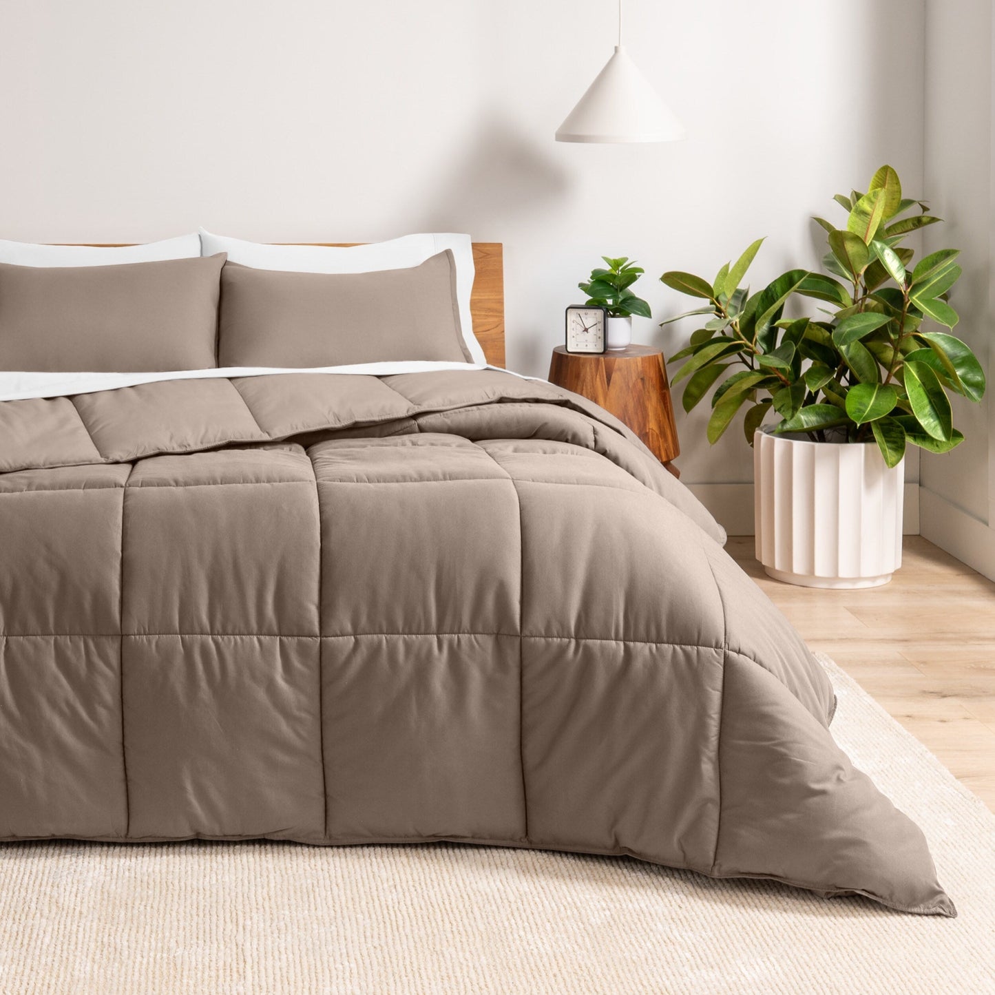 Bare Home Hypoallergenic Down Alternative Comforter Set