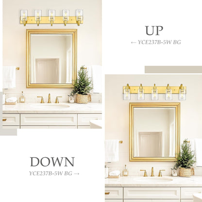 Bathroom Vanity Light Fixtures - Farmhouse Wall Light for Bathroom