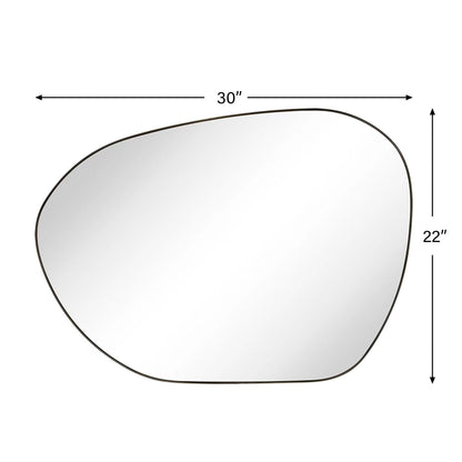 TEHOME Bertlinde wall mirror irregular shaped mirror for living room