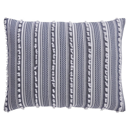 Better Trends Angelique Comforter Set 100% Cotton Tufted Soft Plush Chenille Elegant Stripes Machine Washable & Tumble Dry