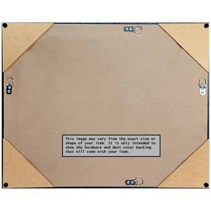 Beveled Bathroom Wall Mirror - Vista Brushed Nickel Frame