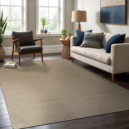 Beverly Rug Solid Color Non-Slip Rubber Back Washable Indoor Area Rug