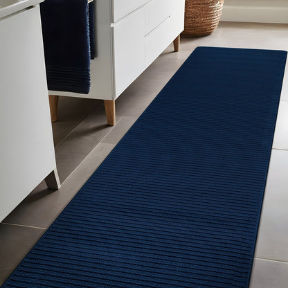 Beverly Rug Solid Color Non-Slip Rubber Back Washable Indoor Area Rug