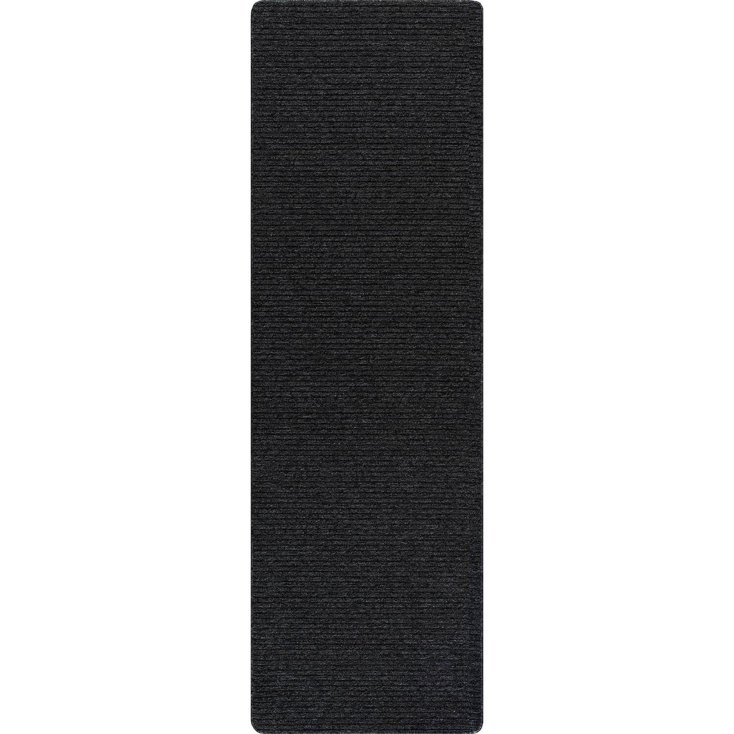 Beverly Rug Solid Color Non-Slip Rubber Back Washable Indoor Area Rug
