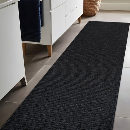 Beverly Rug Solid Color Non-Slip Rubber Back Washable Indoor Area Rug