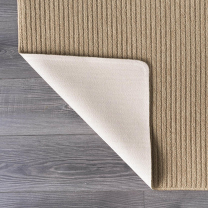 Beverly Rug Solid Color Non-Slip Rubber Back Washable Indoor Area Rug