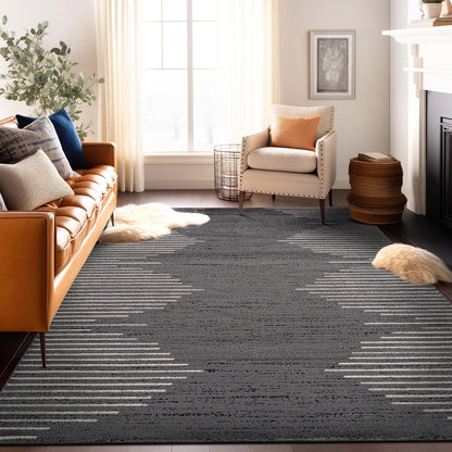 Bohemian Stripe Area Rug