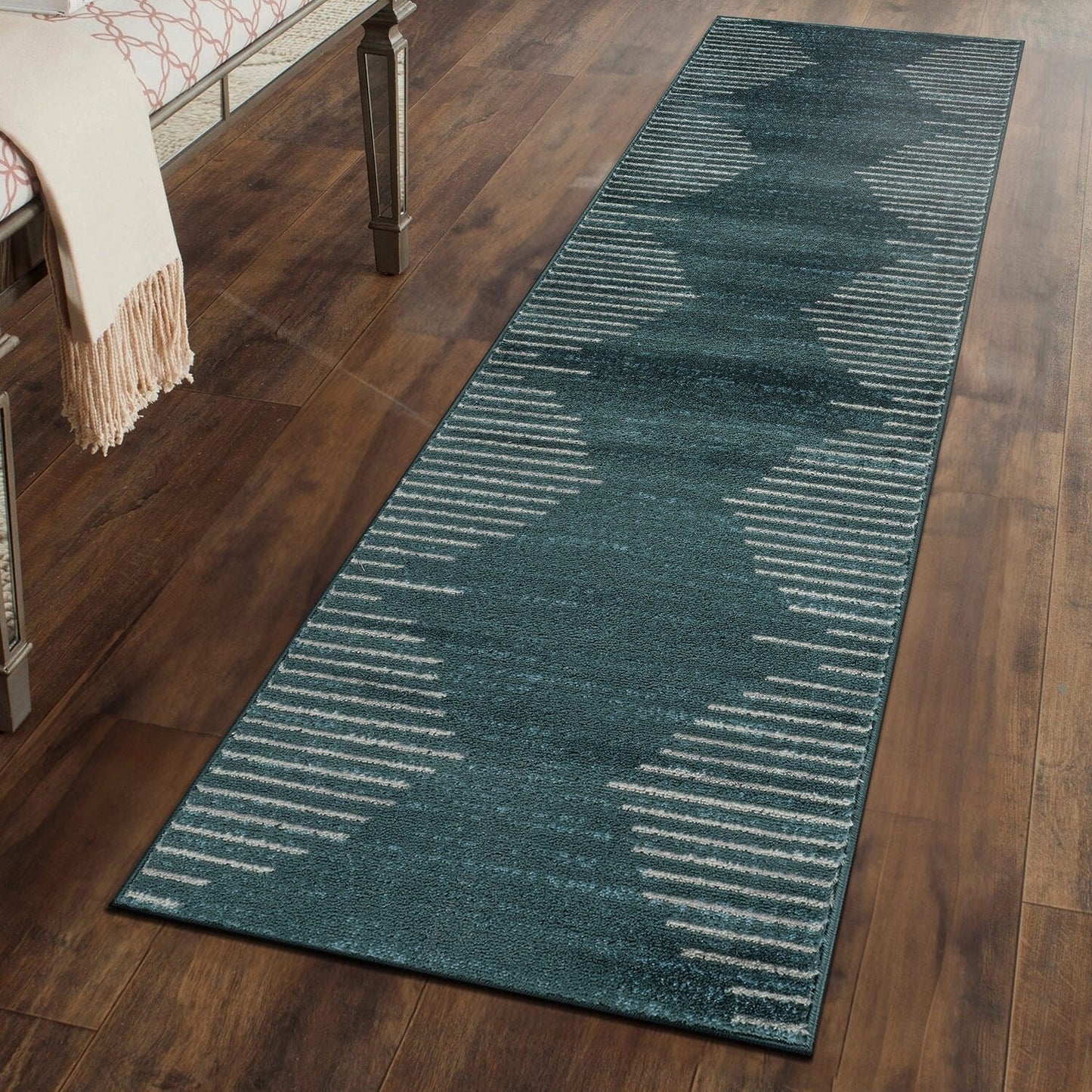 Bohemian Stripe Area Rug