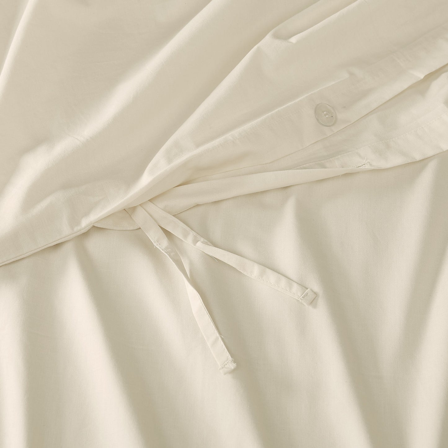 Brooklyn Loom Tight-Weave Cotton Percale Duvet Set