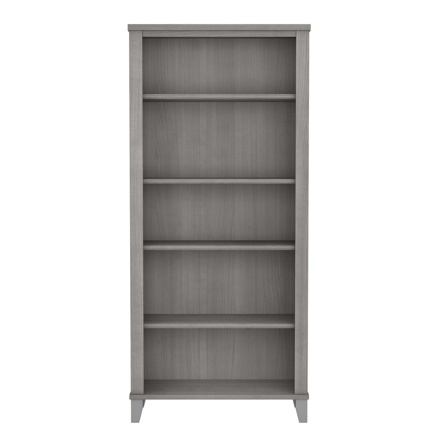 Bush Furniture Somerset Tall 5 Shelf Bookcase with Adjustable Shelves