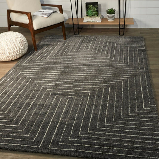 Carmody Modern Geometric Art Deco Area Rug