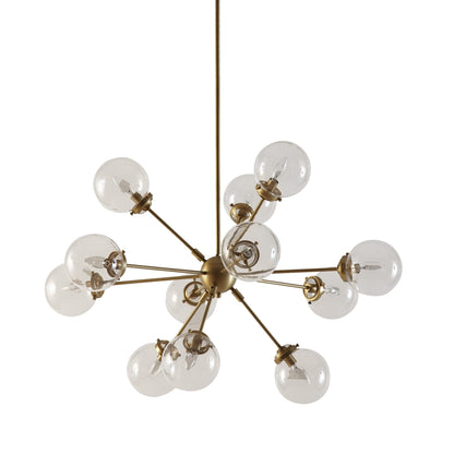 INK+IVY Paige 12-Light Chandelier with Oversized Globe Bulbs