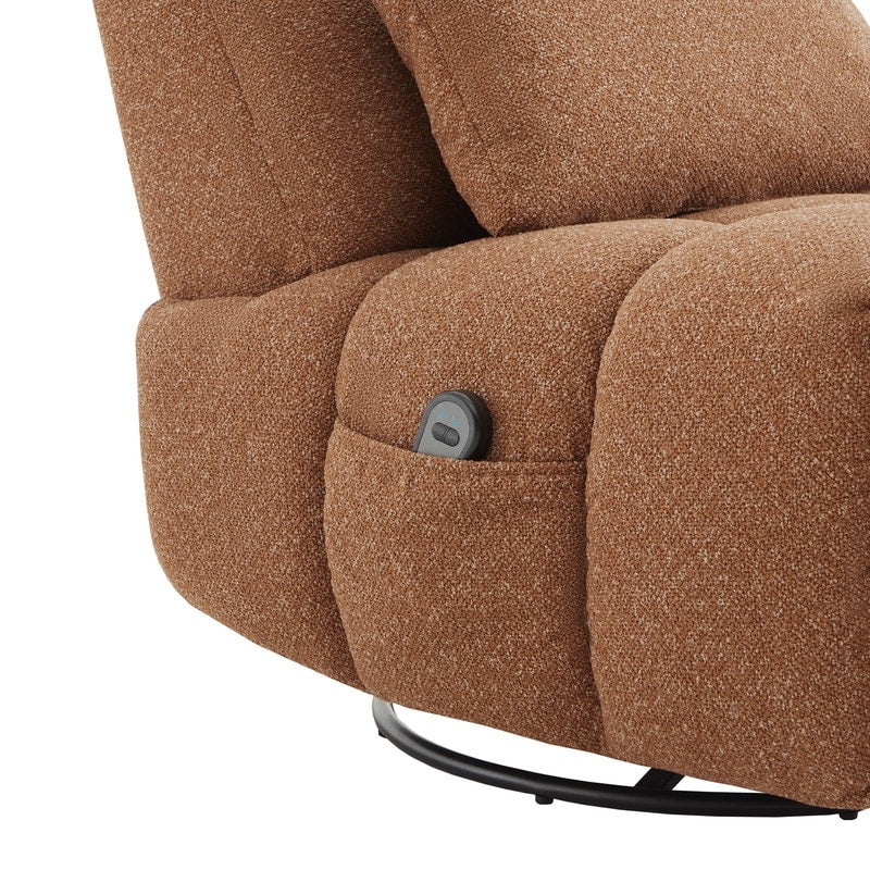 Cole Power Recliner Chair Swivel Glider with Lumbar Support