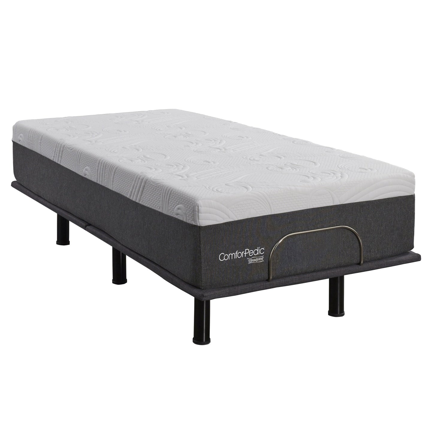 ComforPedic from BeautyRest 14-inch Mattress and Adjustable Bed Set